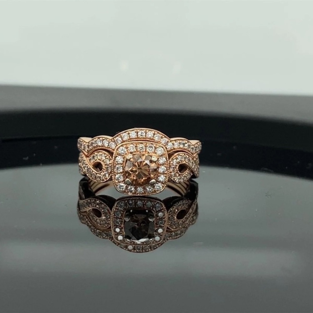 Le Vian 14K Rose Gold Diamond Ring set